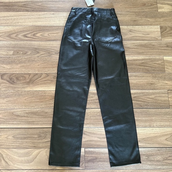 NWT | Dynamite Gisele Faux Leather Pants | Size 2 - Picture 7 of 7